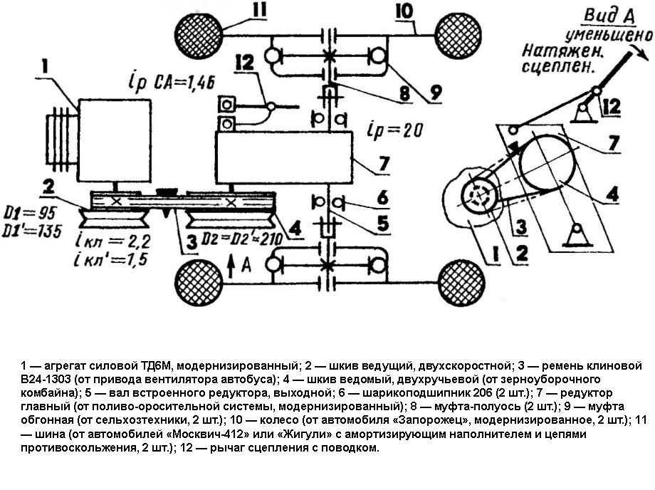 Электрическая схема мотоблока угра - 92 фото